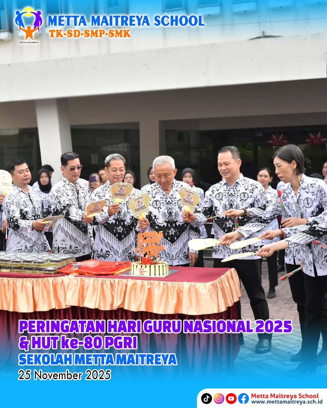Peringatan Hari Guru Nasional 2025 & HUT ke-80 PGRI